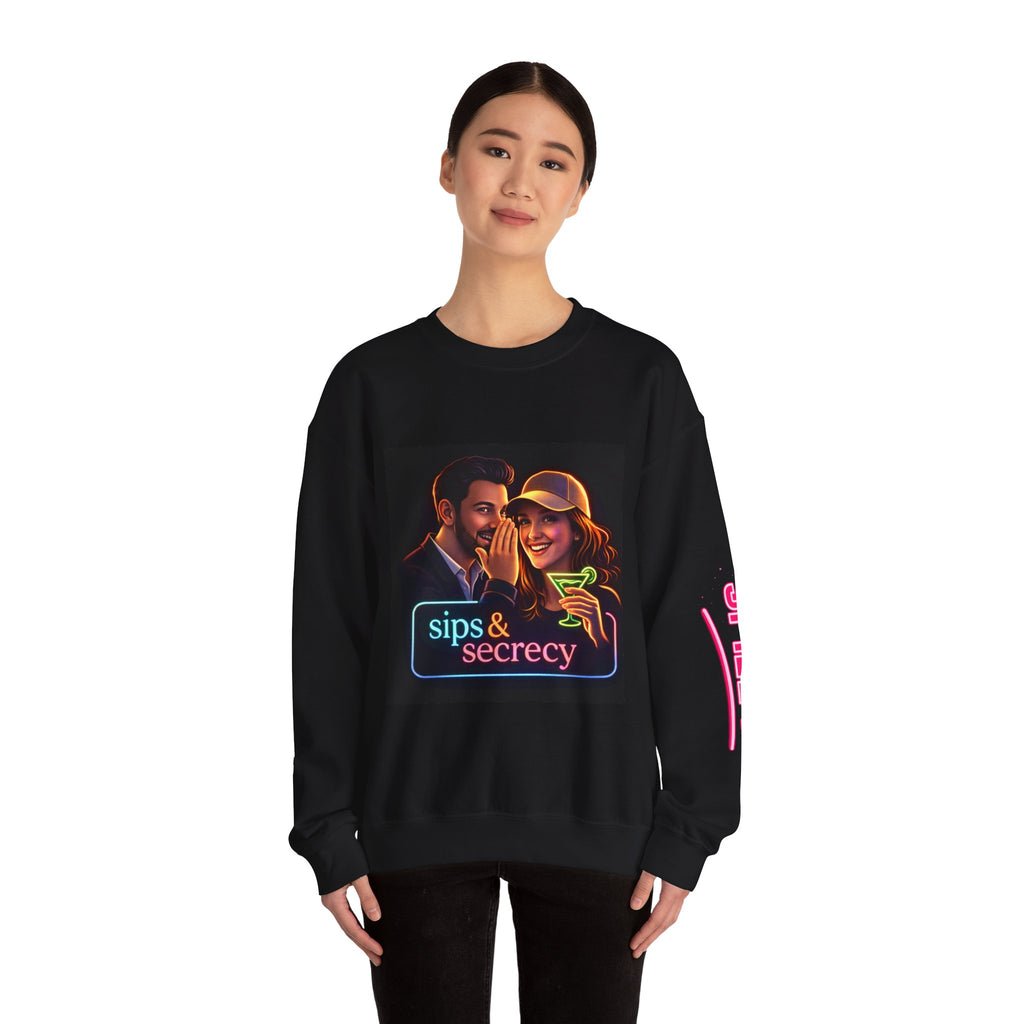 Sip and Secrecy Sweatshirt.