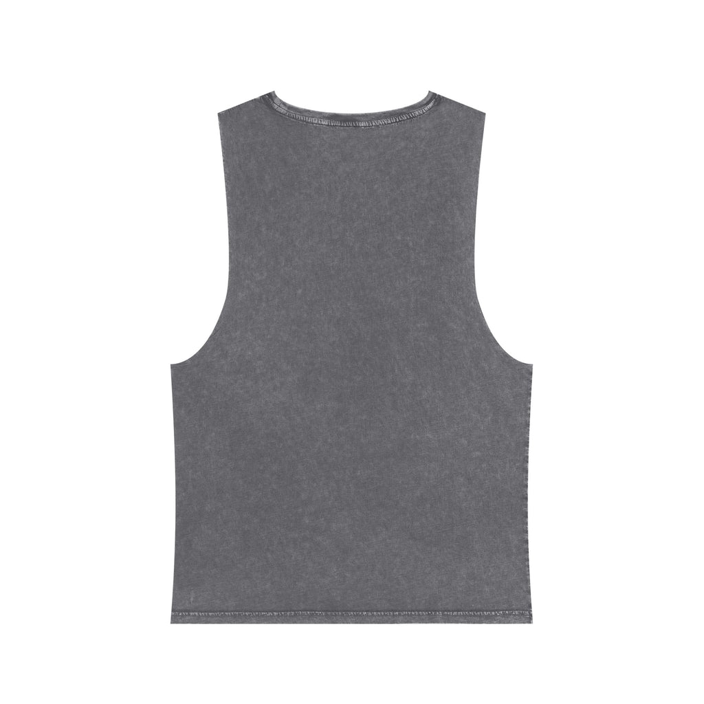Allegedly Neon Graphic Tank — Stonewash Muscle Tee